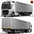 Detailed Volvo FH16 Truck Model 3D model small image 1