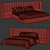 Provence Bed Set 3D Models 3D model small image 7