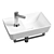 Jacob Delafon Reve E4805 Sink 3D model small image 1