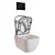 LAVINIA BOHO One Rimless Toilet 3D model small image 2