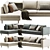 Customize Your Space with BoConcept Indivi 3D model small image 1