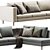 Customize Your Space with BoConcept Indivi 3D model small image 2