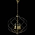 Luxury Sorrel Chandelier by Eurosvet 3D model small image 4