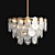 Modern Metal and Glass Lamp 3D model small image 2