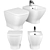 Roca Gap Wall-hung Toilet 3D model small image 1