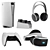 PS5 Bundle with VR Headset 3D model small image 1