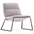 Modern Lounge Chair Furniture Design 3D model small image 1