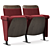 Evertaut Auditorium Seating Chair 3D model small image 2