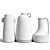 Stylish Vases Set LaRedoute 3D model small image 5