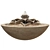 Lotus Fountain Bowl 3D Model 3D model small image 3