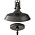 Modern Metal Shade Pendant Fixture 3D model small image 2