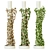 Outdoor Flowering Plant Column Set 3D model small image 1