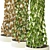 Outdoor Flowering Plant Column Set 3D model small image 2