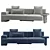 Modern Haymann Sofa, VRay Model 3D model small image 2