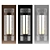 Modern Banded Glass Sconce 3D model small image 2