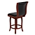 Flash Furniture Wooden Bar Stool 3D model small image 5