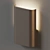 Modern LED Wall Sconce Light 3D model small image 3