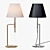 Modern Contemporary CB2 Suki Lamp 3D model small image 1