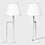 Modern Contemporary CB2 Suki Lamp 3D model small image 2