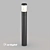 Aluminum LED Pole Light, 900mm 3D model small image 1