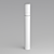 Aluminum LED Pole Light, 900mm 3D model small image 2