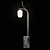 Luxury Mollien Floor Lamp 3D model small image 2