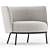 Sleek SHIFT LOW ARMCHAIR Design 3D model small image 2