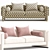 Realistic Howard Sofa Model 3D model small image 3