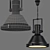 Decco A8021SP-1BK Pendant Light 3D model small image 3