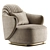 ADELE Chair 3D Model Texture 3D model small image 1