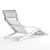 Elegant Alva Deckchair by EGOE 3D model small image 5