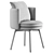 Torii Chair: Elegant Upholstered Seating 3D model small image 5