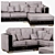 Modern Incanto Sofa - V-Ray Ready 3D model small image 2