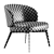 Modern Bice Lounge Chair 3D model small image 3