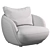 Modern Alpine Armchair 2015 Design 3D model small image 3