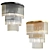 EAST Triple Bulb Wall Lamp 3D model small image 1