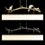 Sleek Branch Pendant Lights 3D model small image 2