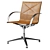 Stylish JOINT Armchair with Swivel 3D model small image 1