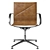 Stylish JOINT Armchair with Swivel 3D model small image 3