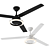 Orbis Blade Ceiling Fan Pendant 3D model small image 2