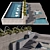 Pool No68 & Landscape 3D Model 3D model small image 1