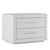 Elegant USB Nightstand for Bedrooms 3D model small image 3