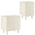 Elegant Olivia Nightstand for Bedroom 3D model small image 1