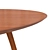 Round Larsen Dining Table 3D model small image 3