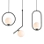 Modern Minimalist Spherical Pendant Light 3D model small image 1