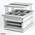 Dual Pot Bain-Marie RBN32HST Sytem 3D model small image 3