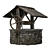 Rustic Water Well 3D Model 3D model small image 1