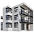 Modern Residential Building Model 3D model small image 10