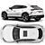 Detailed Lamborghini Urus Model 3D model small image 3