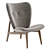 Modern Designer Elephant Chair Furnishing 3D model small image 1